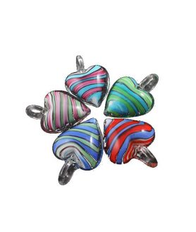 Висулка от Венецианско стъкло /Мурано/ 47 x 33 mm АСОРТЕ