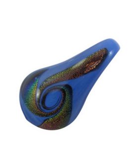 Висулка от Венецианско стъкло /Мурано/ 60 x 32 mm
