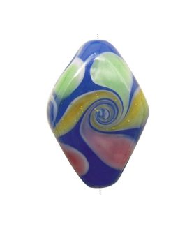 Стъклени мъниста Мурано 13 x 19 x 7 mm