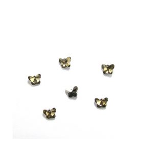 Пеперуда висулка за бижута от кристал 15 x 12 x 7 mm