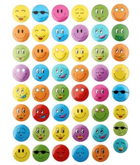 Стикери за декорация усмивка