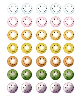 Стикери за декорация усмивка
