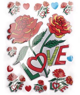 Стикери за декорация цветя